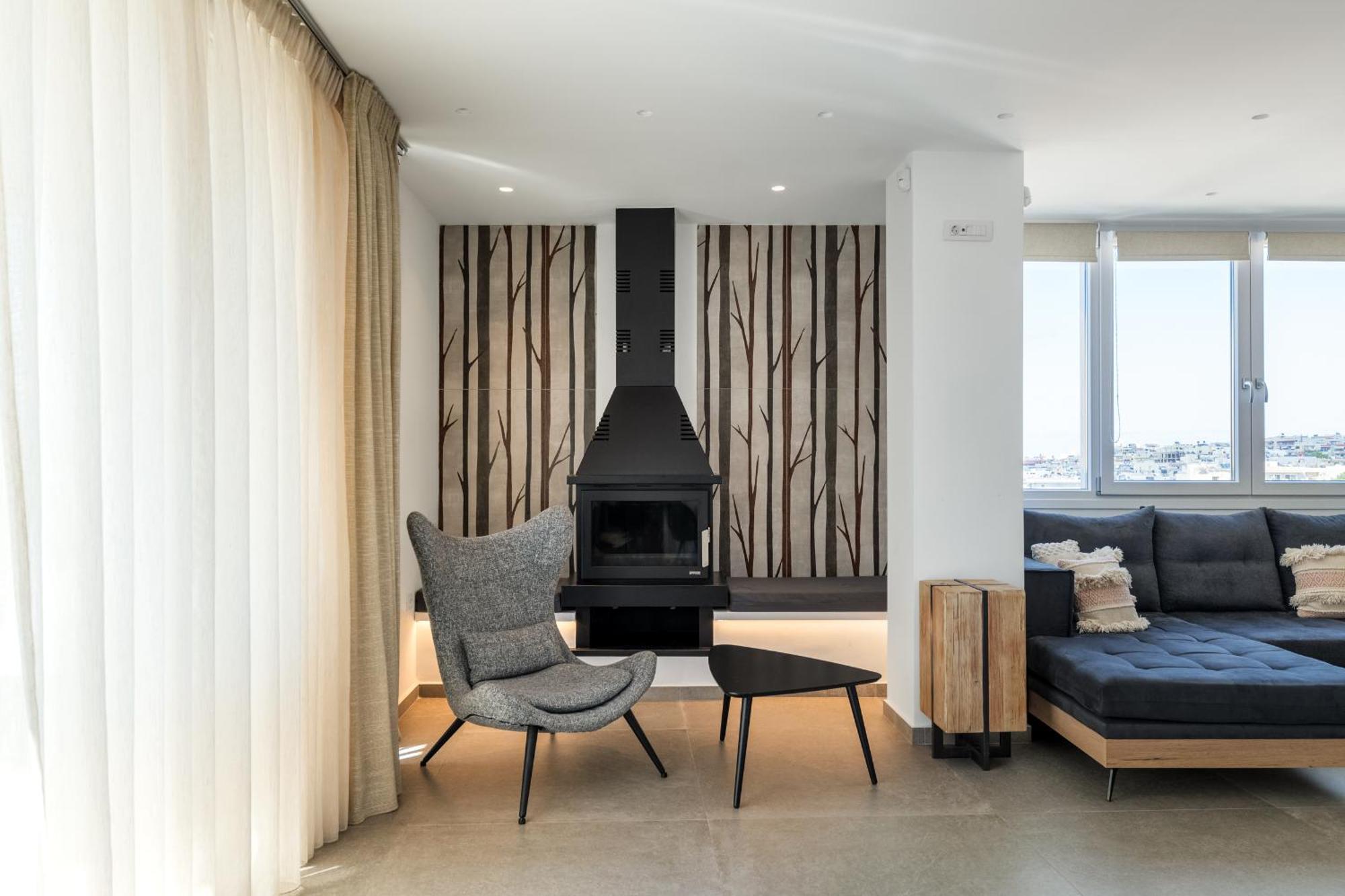 Emfasis Loft Spacious & Elegant Knossos Ano Fortetsa ภายนอก รูปภาพ
